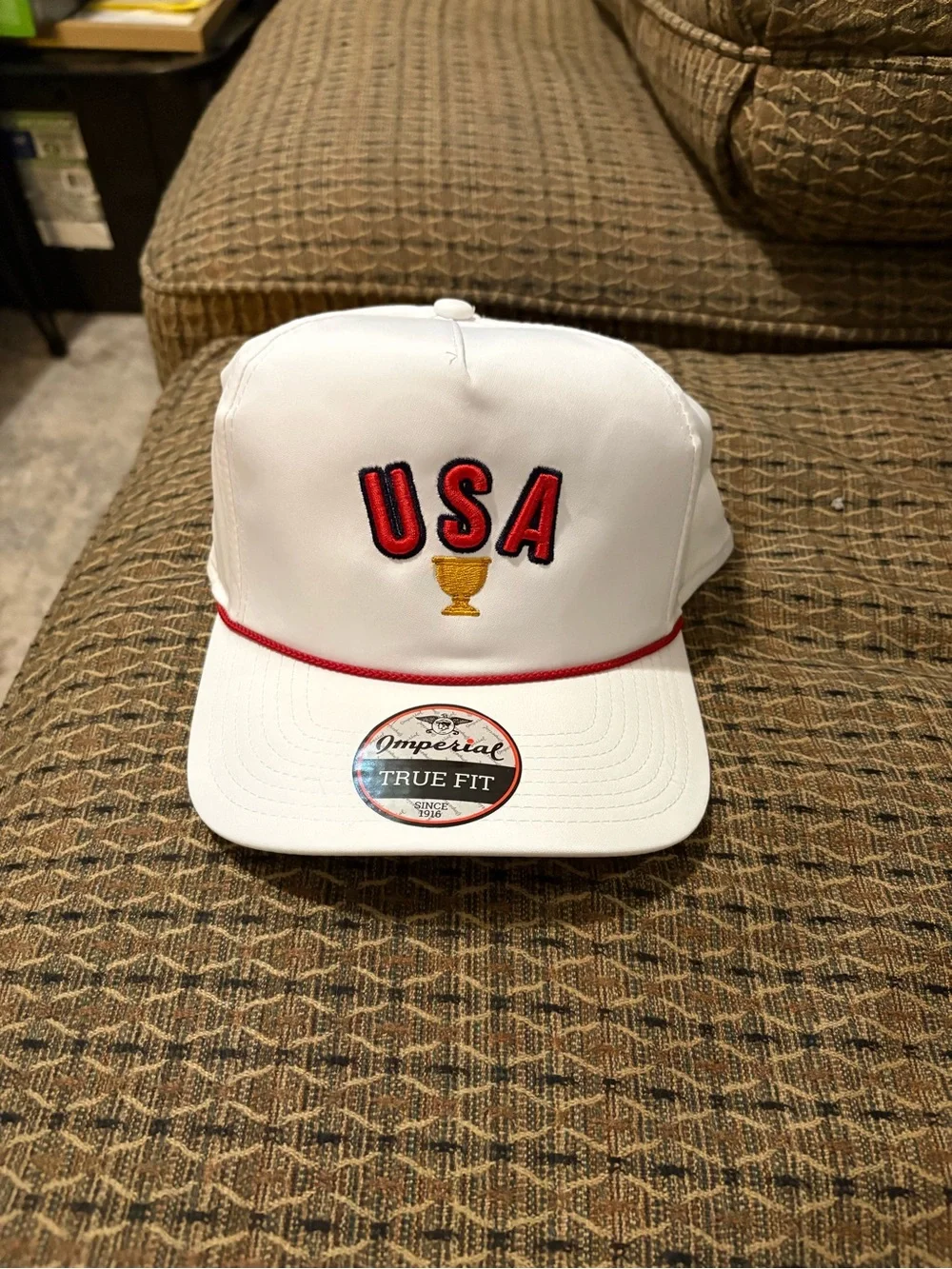 President's Cup - Team USA Hat + Ball Marker & Pro Shop Bag